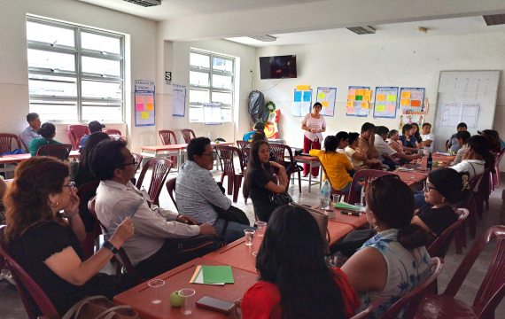 DISTRITOS DE LAMPIÁN, SAN MIGUEL DE ACOS, IHUARÍ Y 27 DE NOVIEMBRE PARTICIPAN EN JORNADA DE ARTICULACIÓN EDUCATIVA