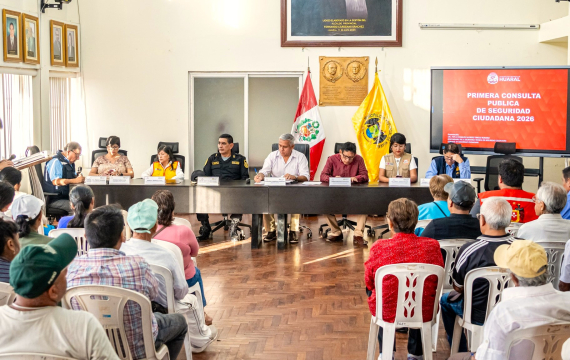 PRIMERA CONSULTA PÚBLICA DE SEGURIDAD CIUDADANA EN HUARAL